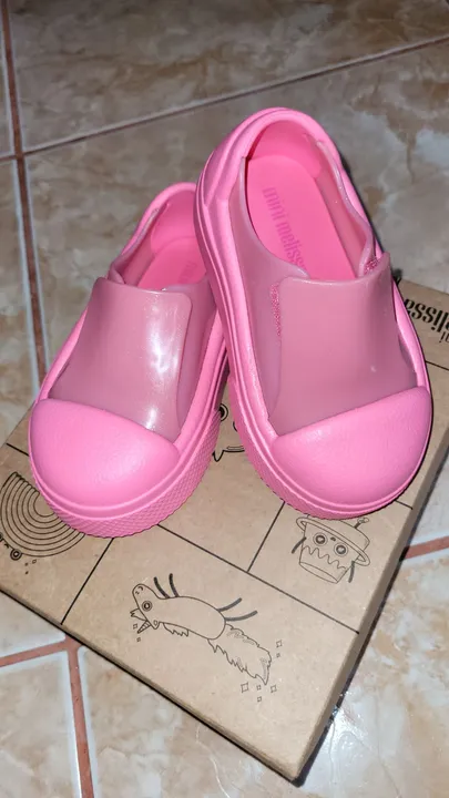 Tênis infantis Mini Melissa Blank Canvas