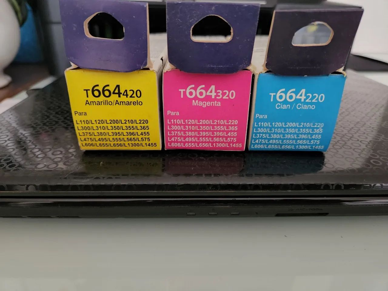 Tintas(T664)para impressoras Epson65724023046529124