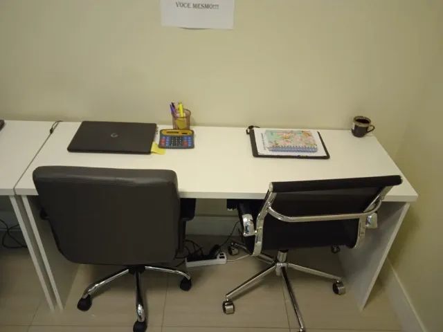 mesa para escritorio reta simples - Foto 4