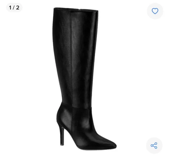 Bota Vizzano Preta Cano Longo Salto fino 38