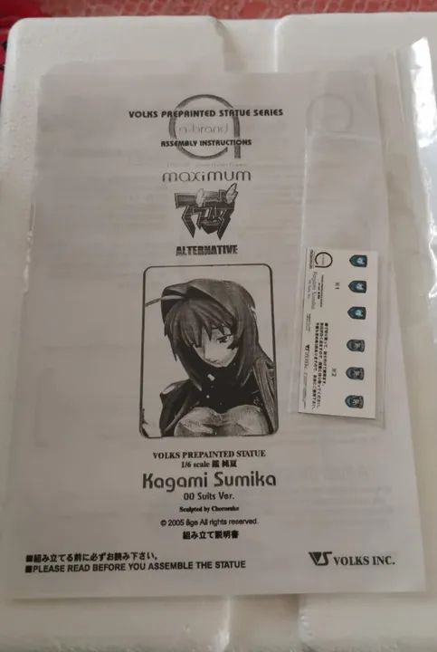 Muv-Luv A Kagami Sumika Volks Figure Resina - Foto 5