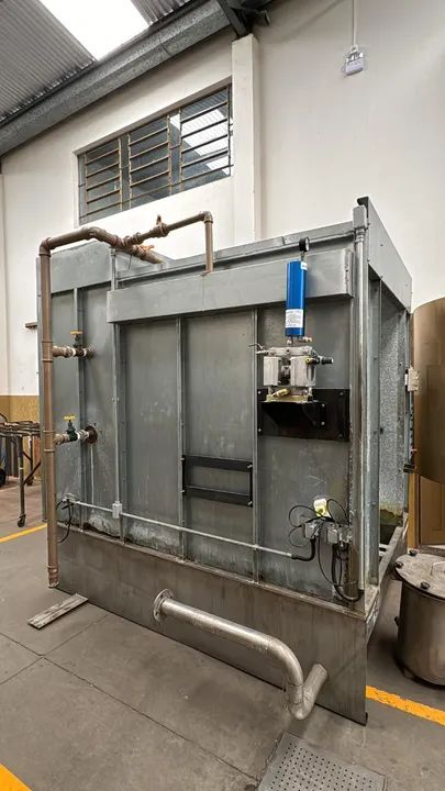 CABINI DE PINTURA POR VIA ÚMIDA COM ROBO - Foto 5