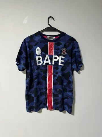 Camiseta bape best sale x psg