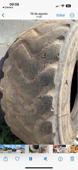 Pneu 20,5 x 25 de carregadeira - Foto 2