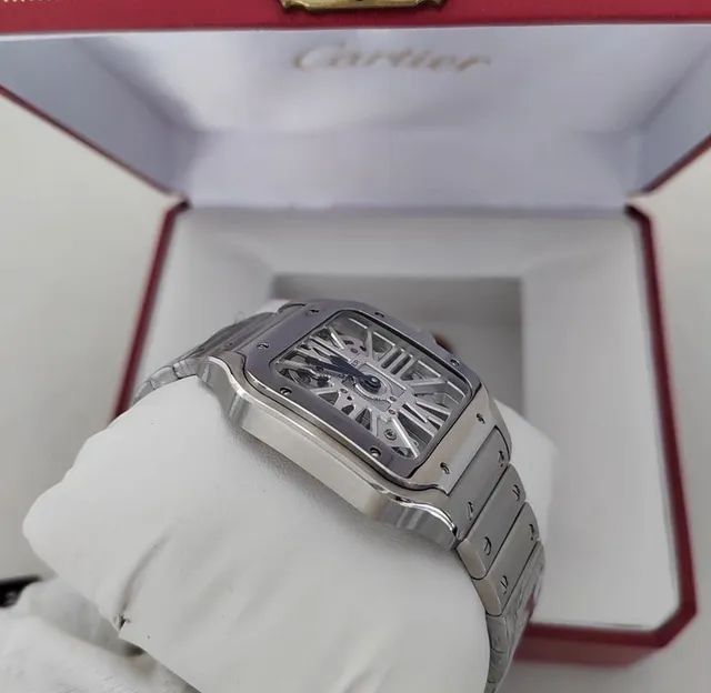 Relógio Cartier Santos Skeleton Automático  - Foto 2