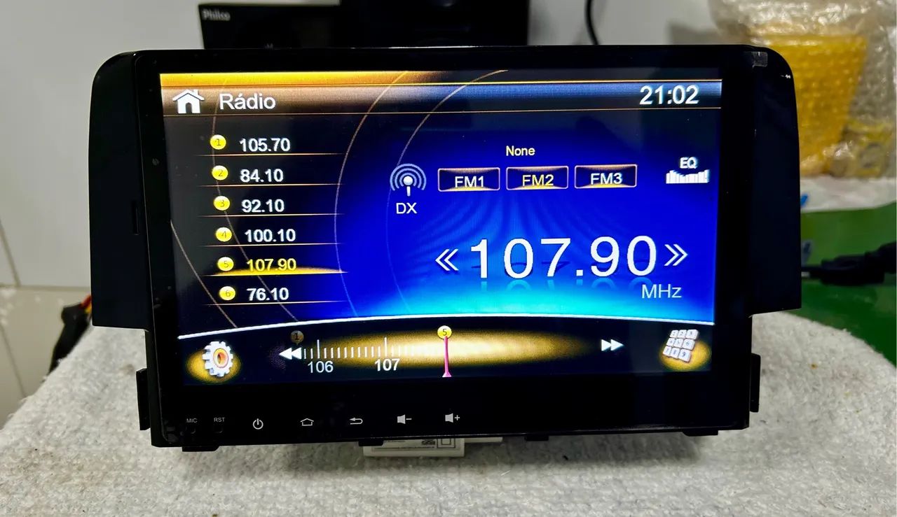 Central multimídia do Honda civic modelos G-10 - 2017/2018  - Foto 2