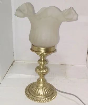 abajur tulipa fosca em bronze - Foto 2