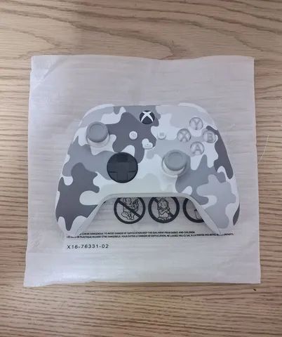 Promoção Controle Xbox Series S/X Arctic Camo Novo( ACEITO CREDISHOP)