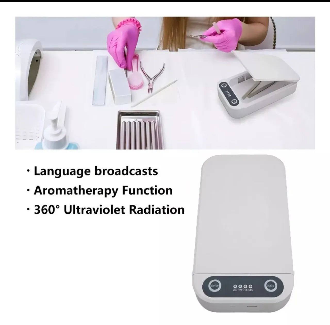 Esterilizador UV (celulares e outros...) - Foto 6