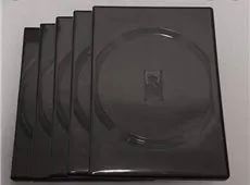 Capas para DVD Amaray - Preta 