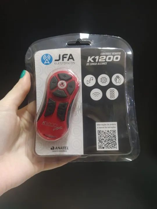 Controle de Longa Distancia JFA K1200 para rádios som automotivo 1200 metros 