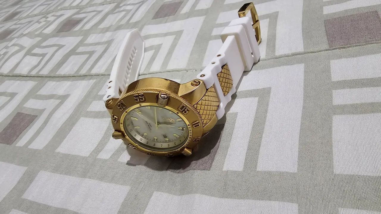 Relógio Invicta Subacqua 0738 Original, com pulseira branca - Foto 3