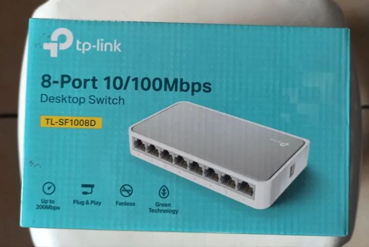 TP-Link 8-Port 10/100 Mbps Desktop Switch TL-SF1008D