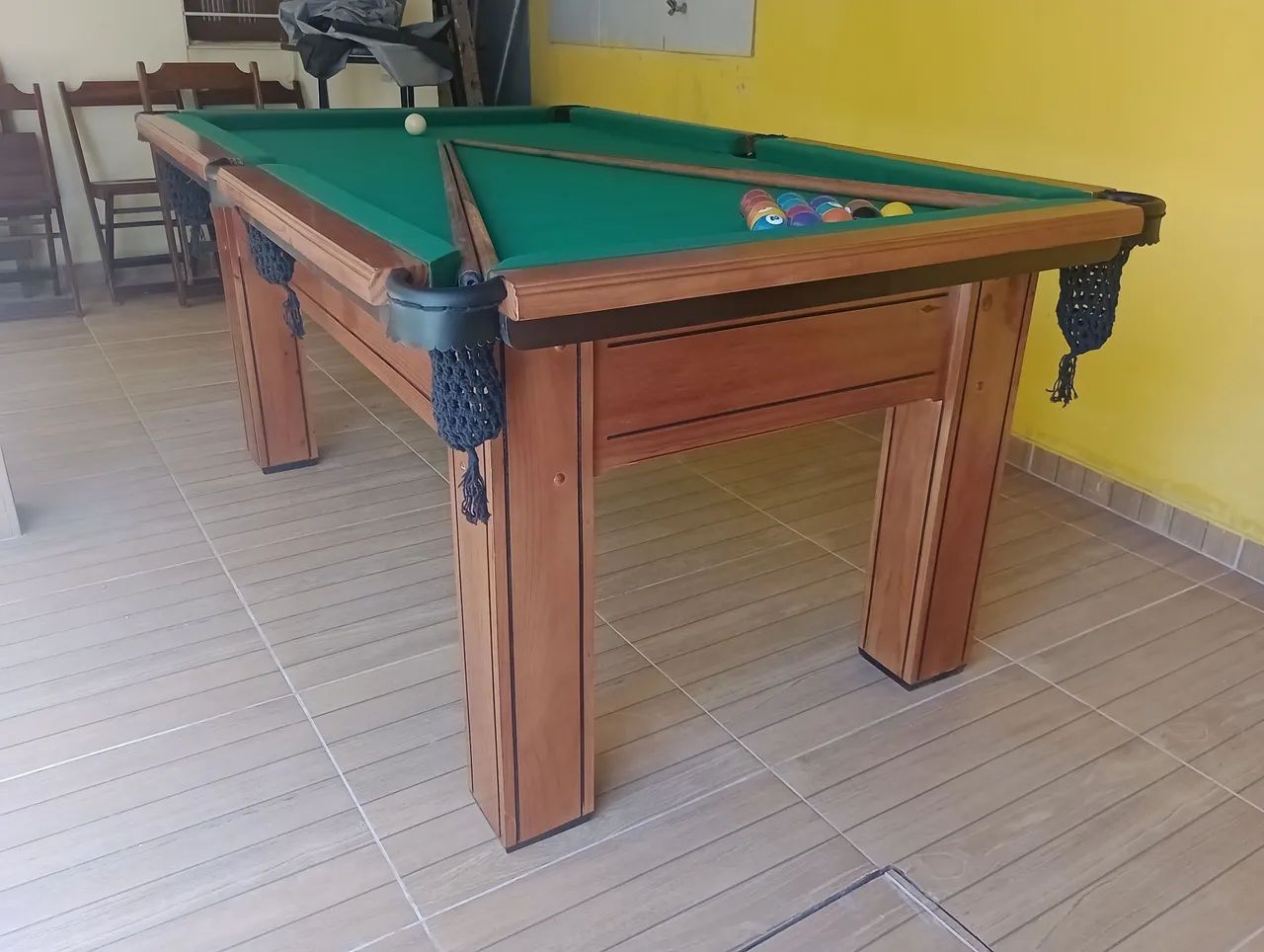 Mesa de Sinuca Madeirada - Foto 2