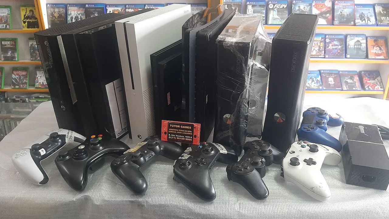 ASSISTÊNCIA TÉCNICA ESPECIALIZADA (videogames e controles) 24 ANOS NO LOCAL.