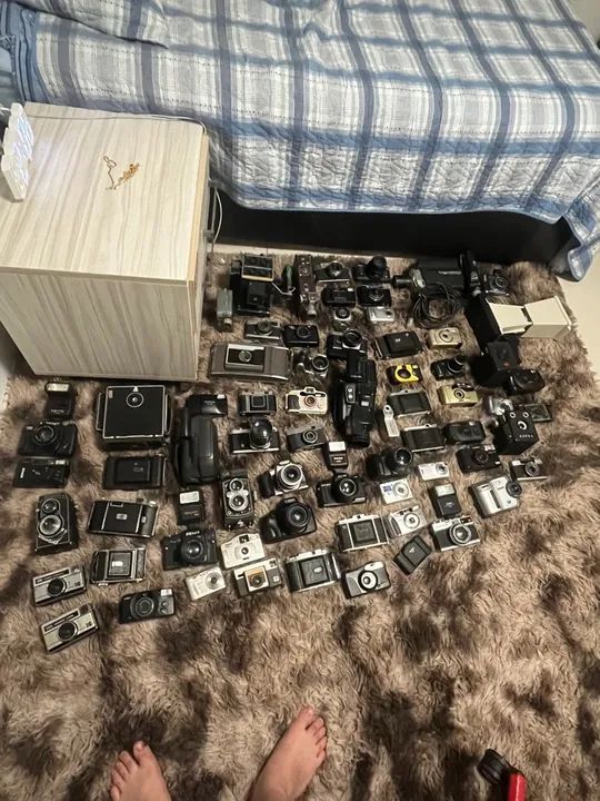 Coleção de câmeras 