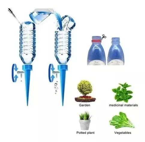 Kit 12 Gotejadores Irrigador Garrafa Pet Planta Automatico - Foto 3