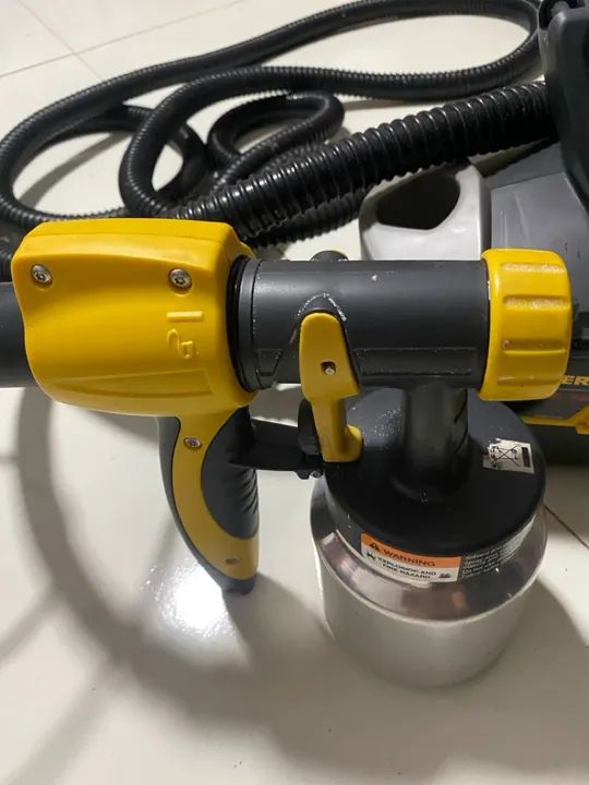 Pistola pintura Max Wagner com compressor - Foto 5