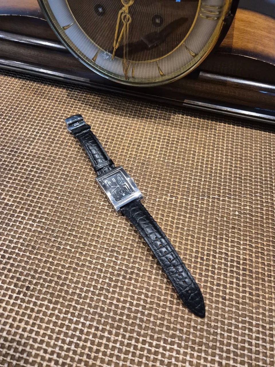 Relógio Bvlgari Rettangolo Chronograph RTC 49 S
