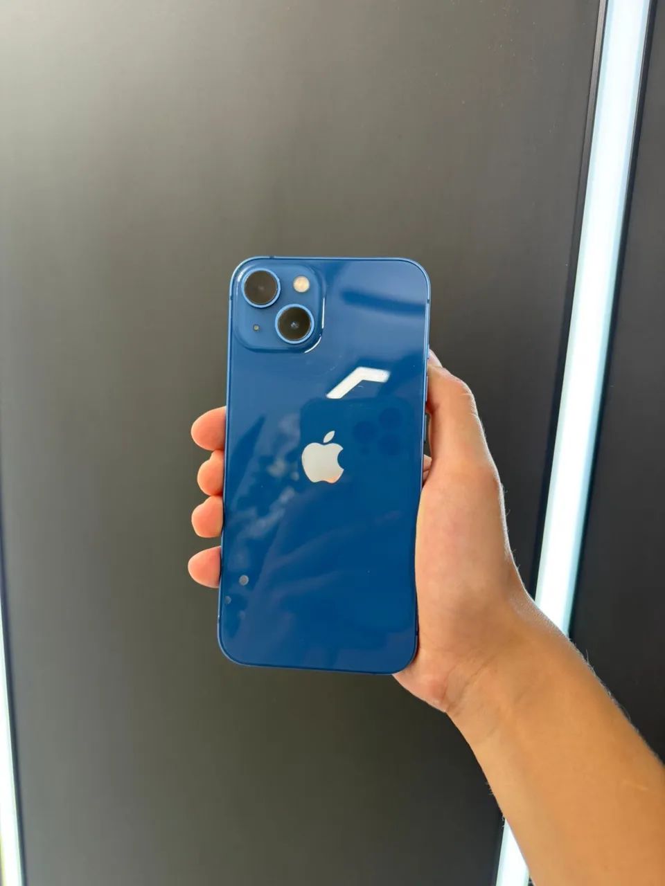 iPhone 13 128GB 78% de bateria Cor Azul, seminovo com garantia