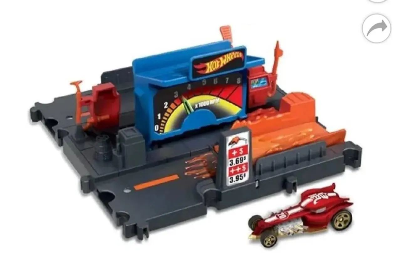 Pista Hotwheels pizzaria e posto de gasolina - Foto 6