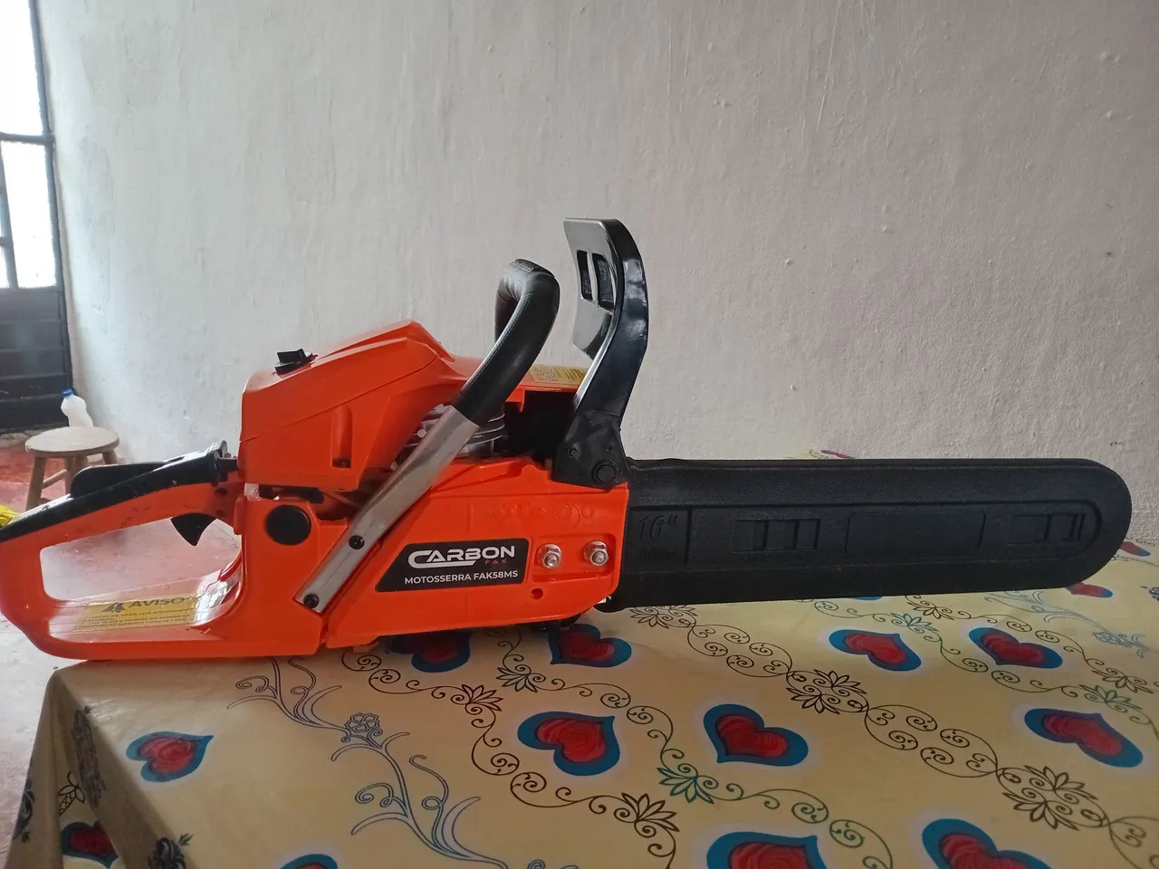 Motosserra Carbon FAK58MS 16" - Potência e Eficiência