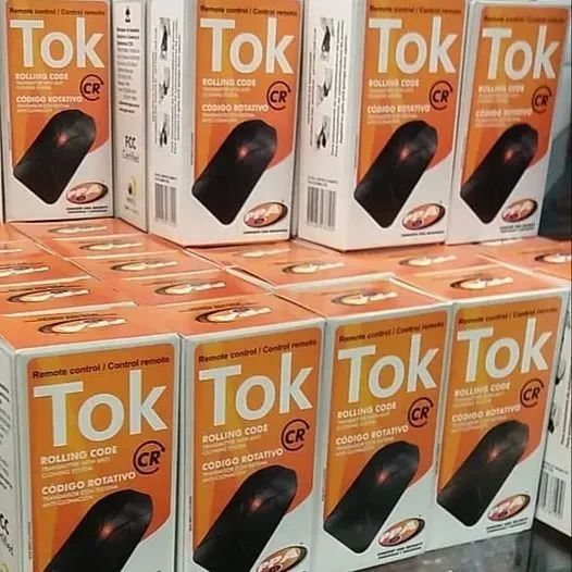 Controle PPA Tok para motor de portao de Garagem