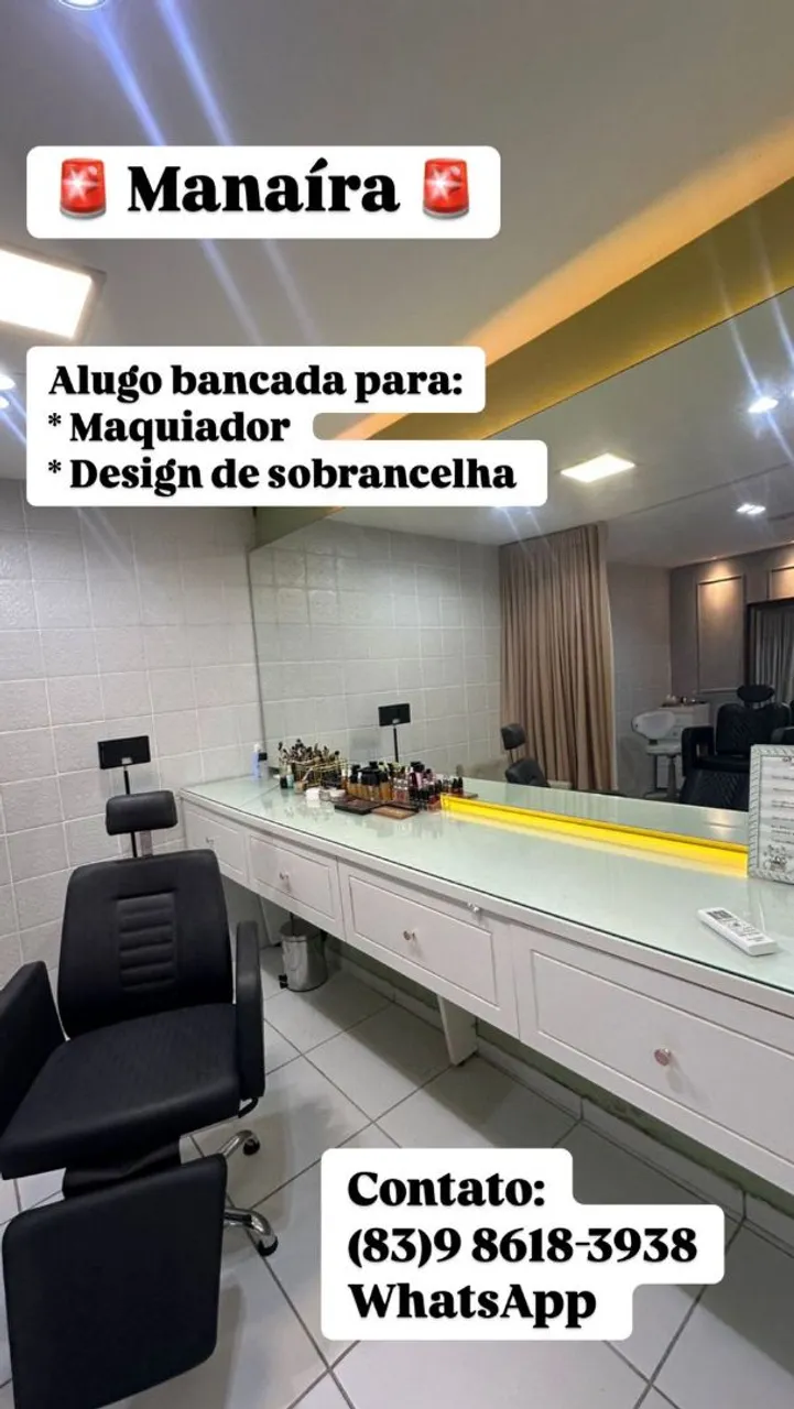 Aluguel de bancada