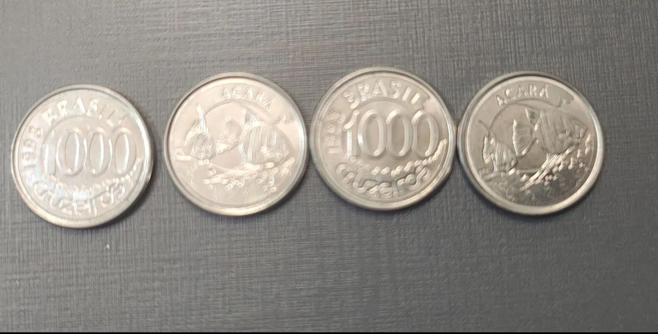 Moeda 1000 Cruzeiros 1993 - Foto 2