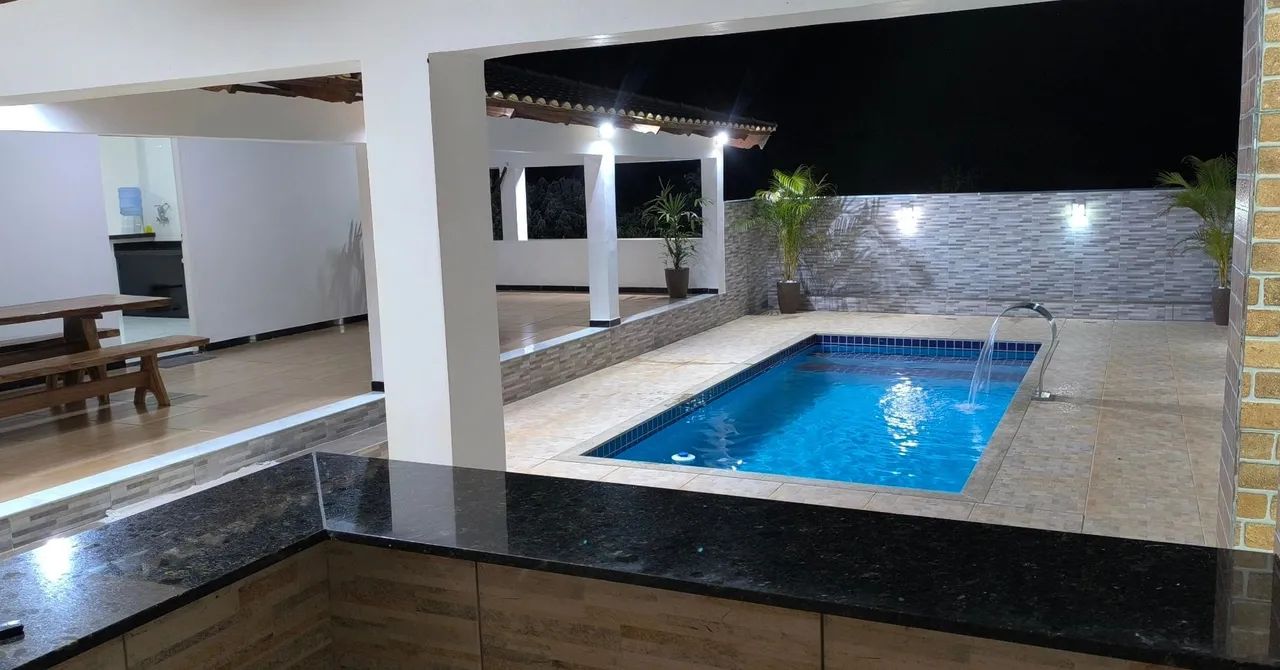 Chácara renascer casa de temporada s - Foto 3