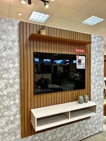 Painel ripado de verdade - Entrega e montagem GRATIS 
