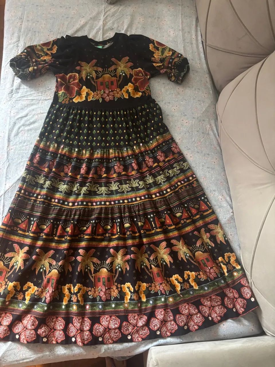 Vestido mídi FARM