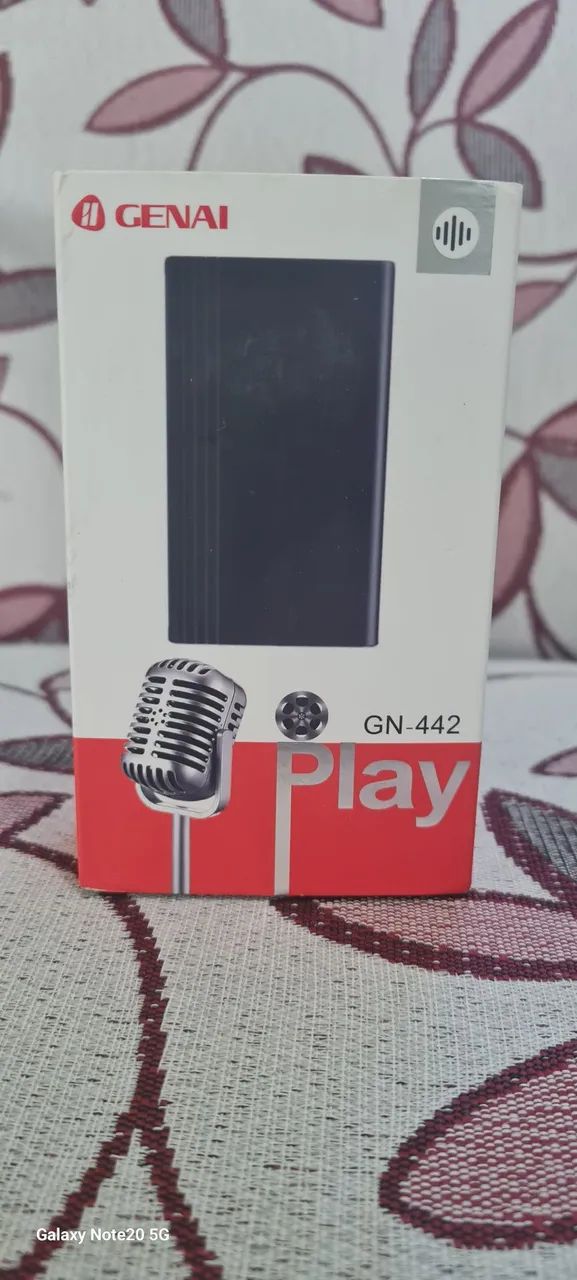 Microfone Genai GN-442 - Grave suas ideias!