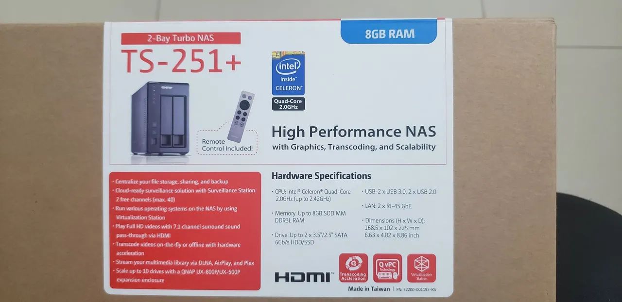 Storage NAS QNAP TS 125+ servidor pessoal - Foto 5