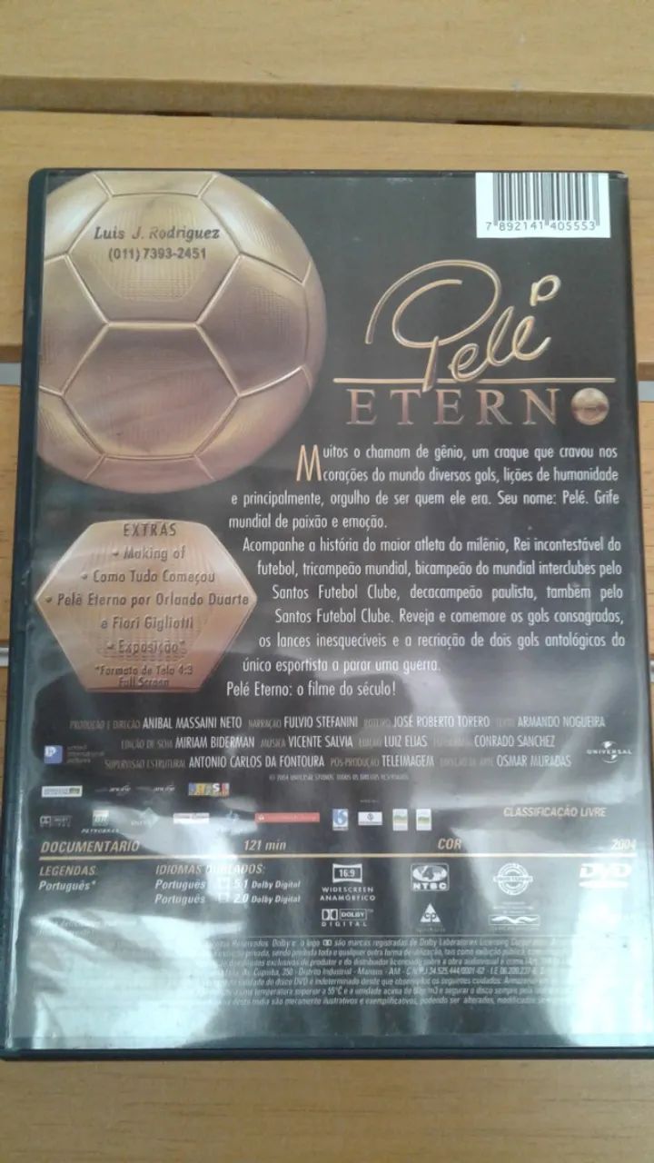 DVD Pele Eterno  - Foto 2