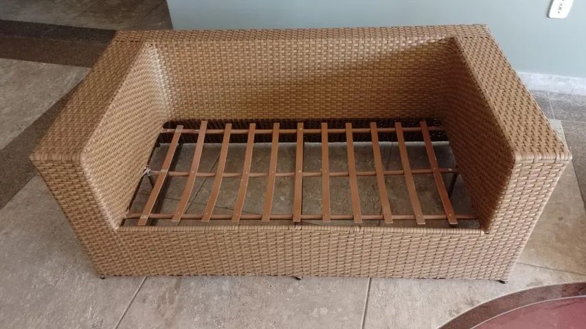Lindo conjunto de sofás usados - Foto 5
