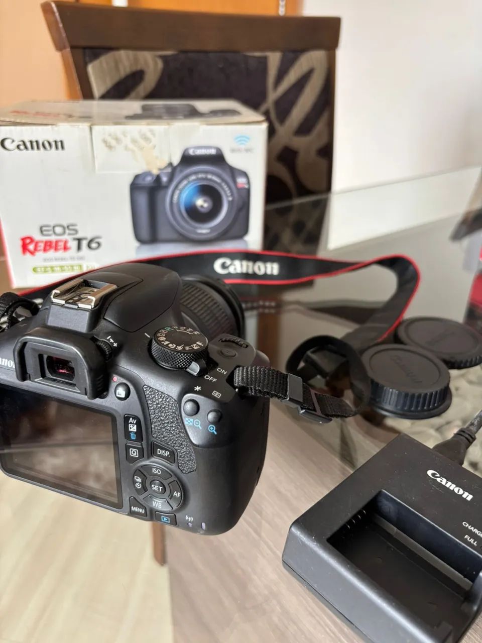 Cânon EOS Rebel T6 + Lente + flash  - Foto 6