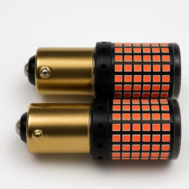 Par de lampada Led de freio P21/5W  Vermelha