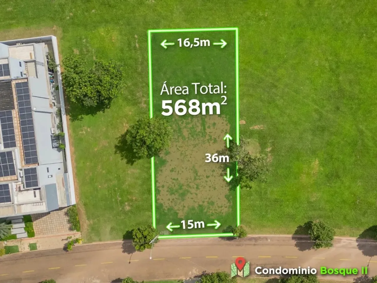 Lote em condomínio para venda, 567m²
