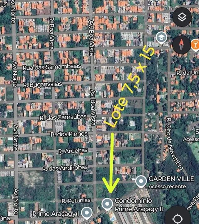 Lote/terreno 7x15 R$ 80 mil