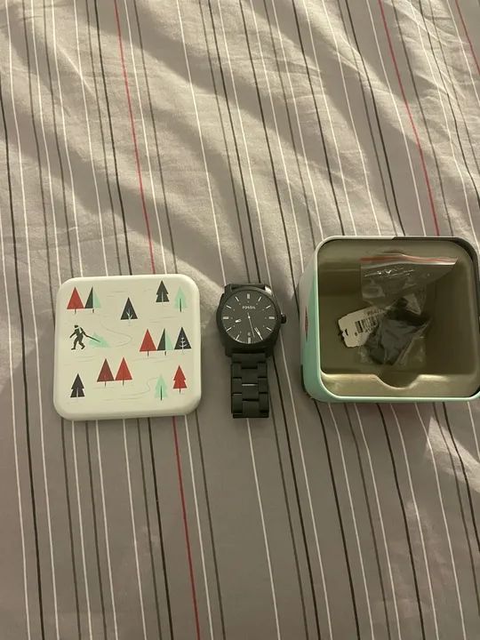 Relógio Masculino Fossil Preto