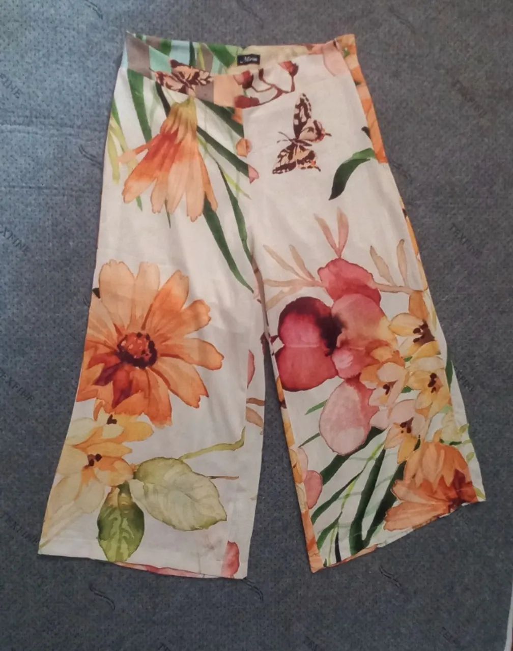 7_Calça pantalona / Miroa / Tam M  - Foto 2