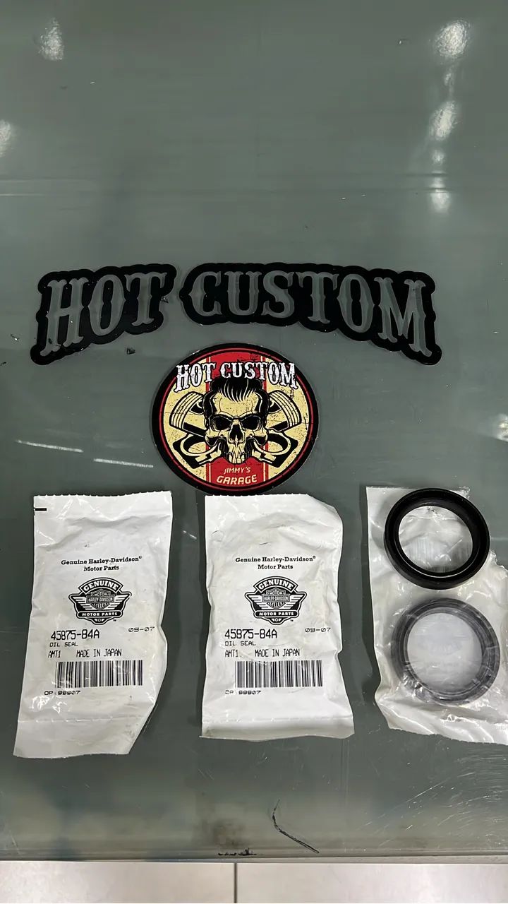 Retentores Originais Harley Davidson para Bengalas 41mm  - Foto 3
