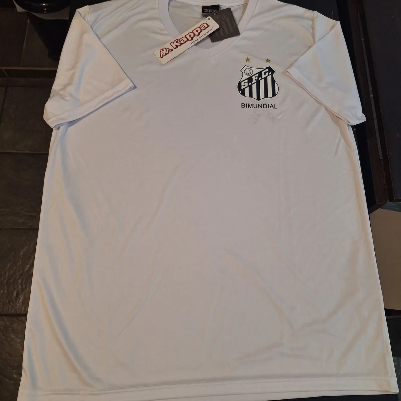 Camisa Santos FC kappa - desgaste simbolo - Foto 5