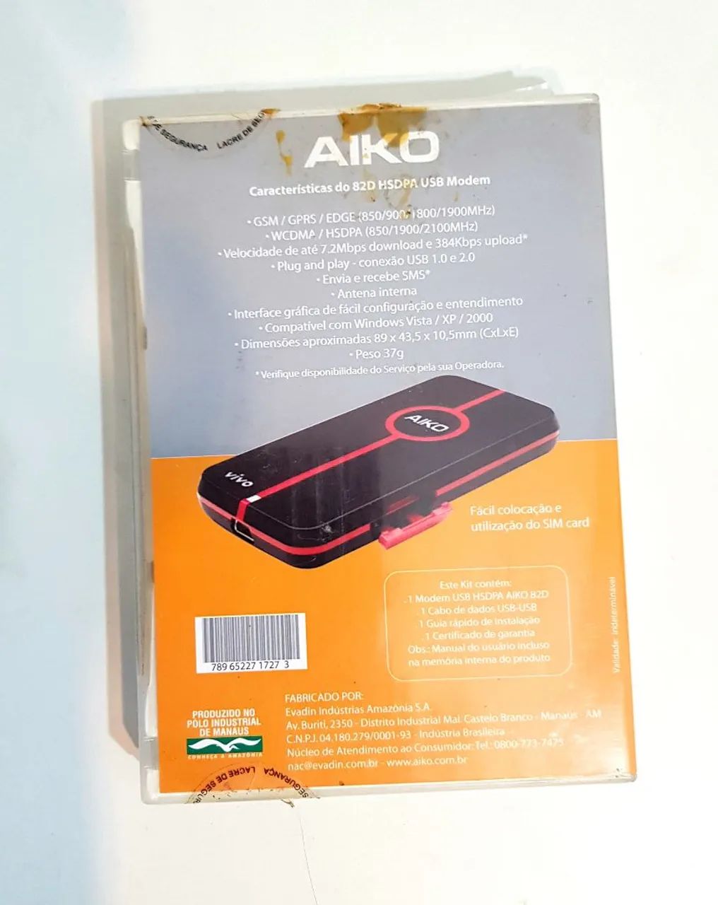 MODEN 3G ZTE MF622 PRETO - Foto 2