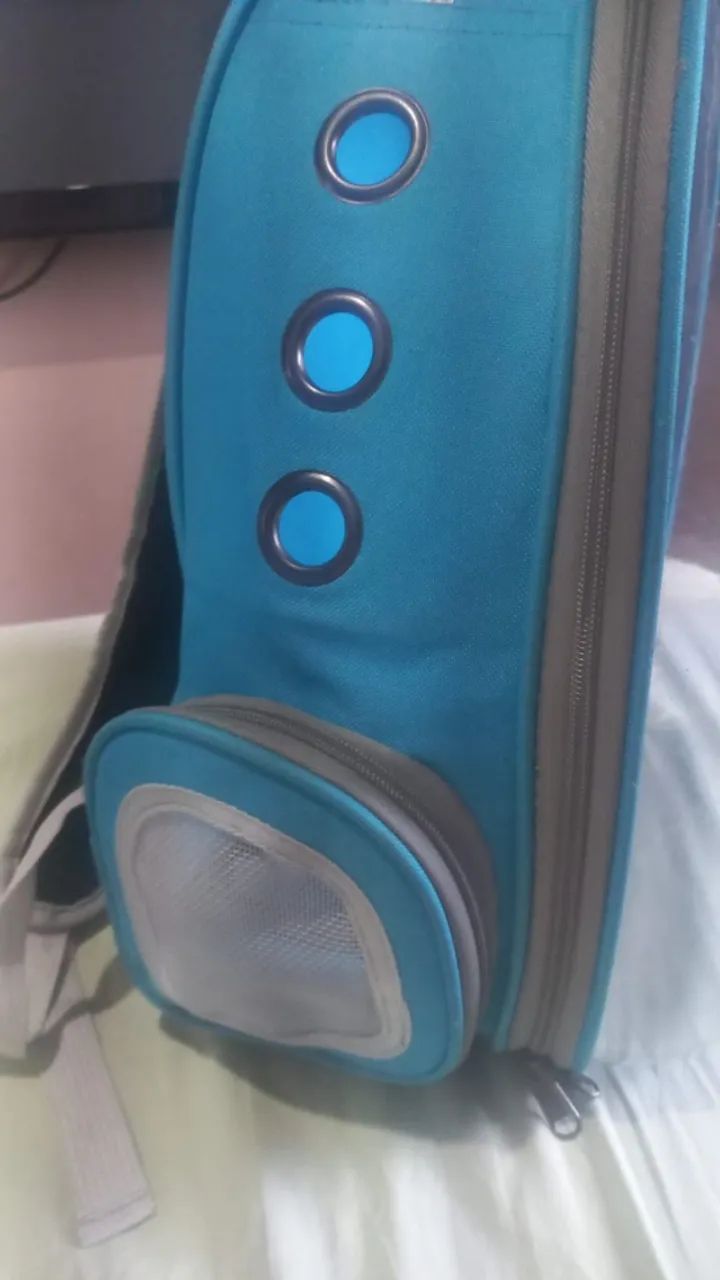 Mochila de transporte para pets filhotes (cães e gatos) - Foto 3