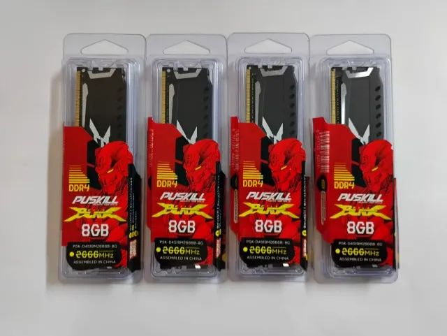 32 gb (8gb x 4) Memória DDR4 Puskill Kill Blade - somente para Intel