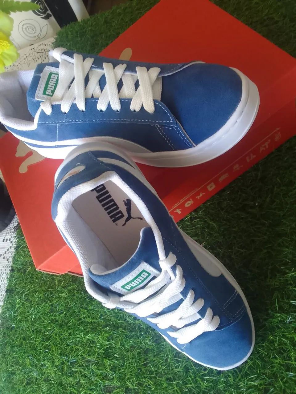 tênis casual puma sued - Foto 3