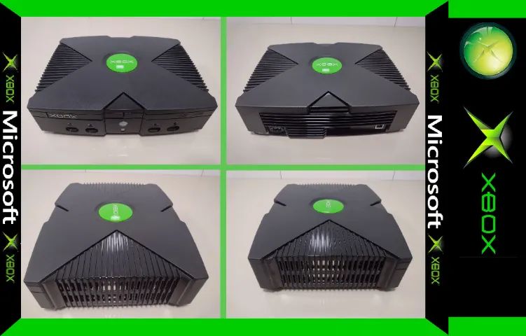 Xbox Classic Super Conservado, Com Aladim-evox + 13 Jogos - Foto 4