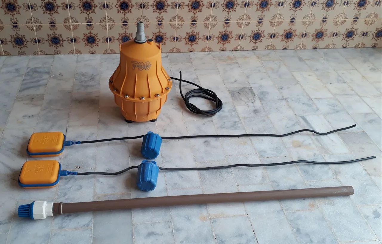 1 - BOMBA D'ÁGUA SUBMERSA.  PARA CISTERNAS, RESERVATÓRIOS, E POÇOS. - Foto 2